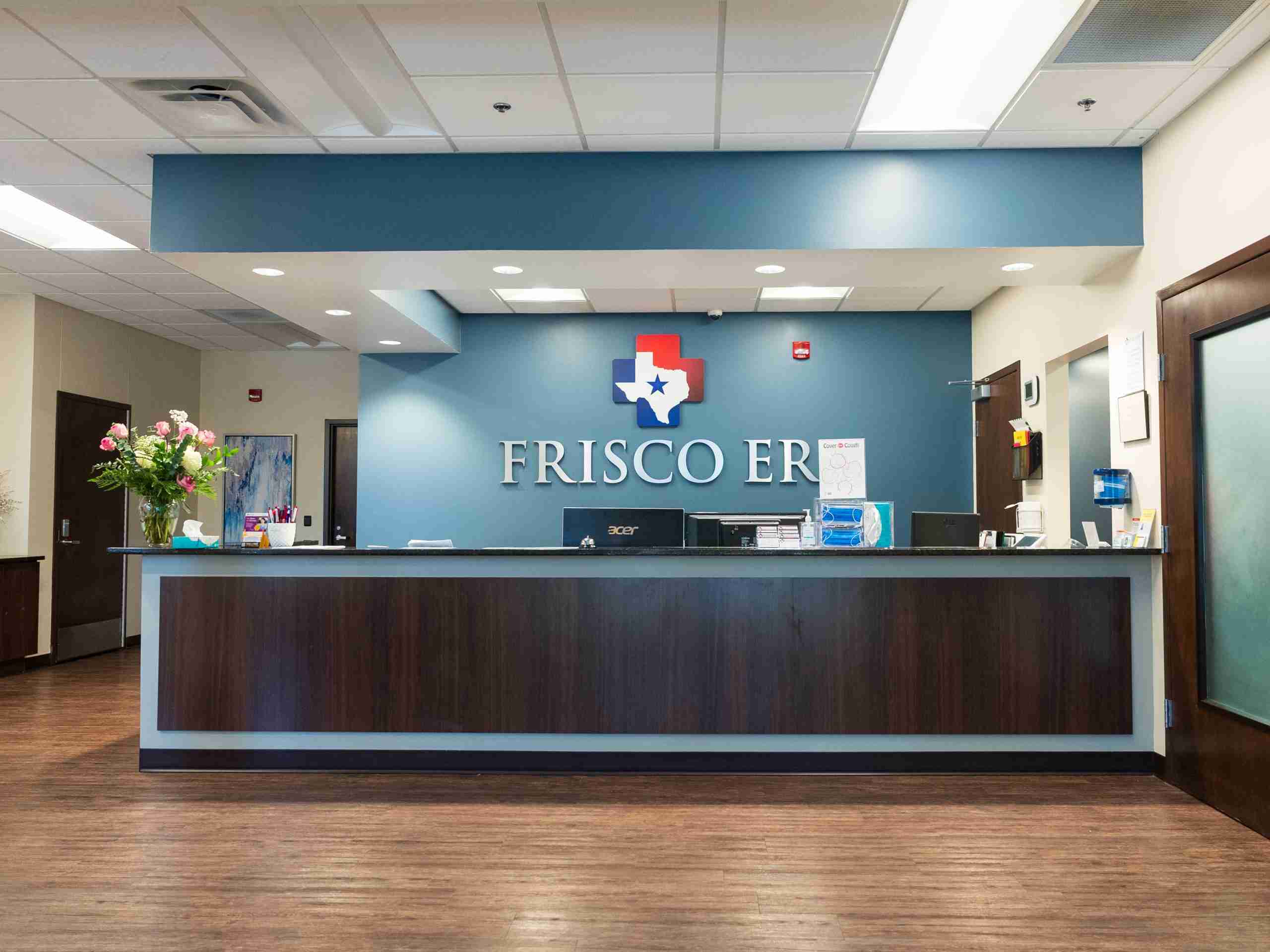 Emergency room team at ER of Frisco in Frisco, TX